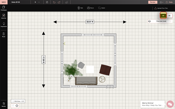 3d floor plan