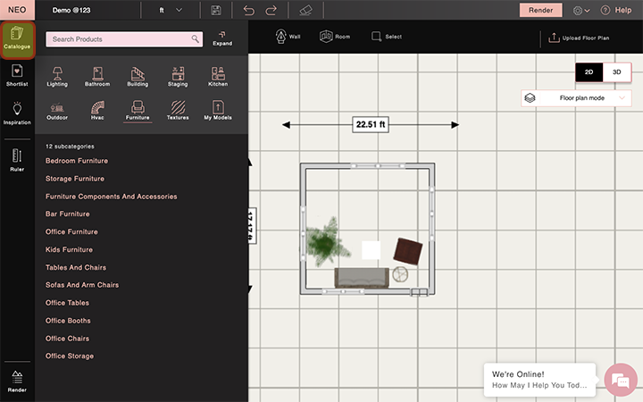 3d floor plan