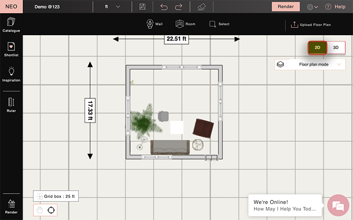 3d floor plan