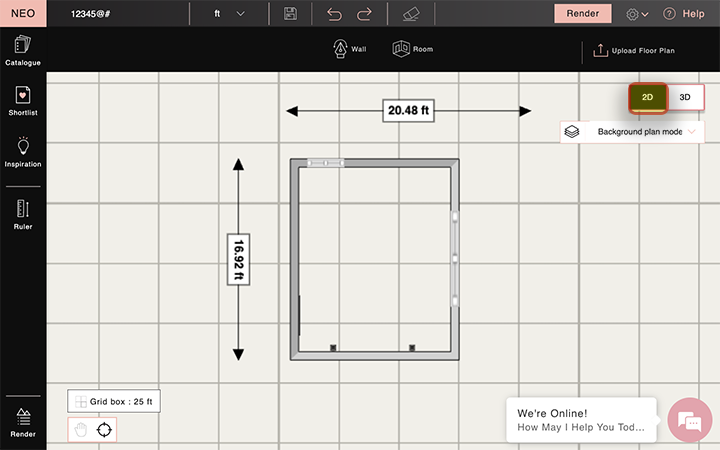 3d floor plan