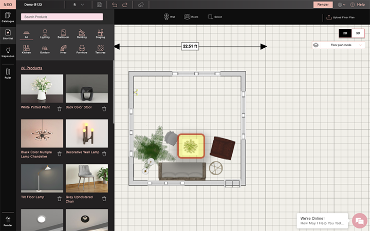 3d floor plan