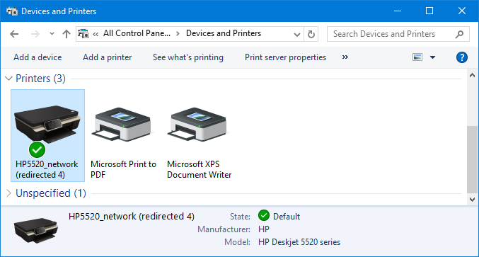 How Are Printers Supported In Rx Rdp And Rx420 Rdp