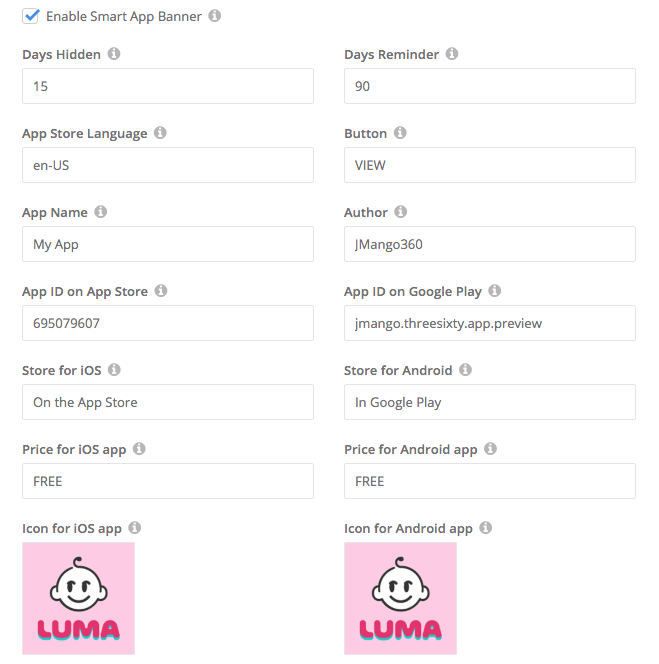 Ios And Android Smart App Banner For Magento Apps