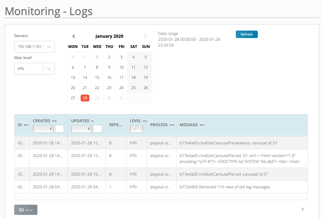 Monitoring
