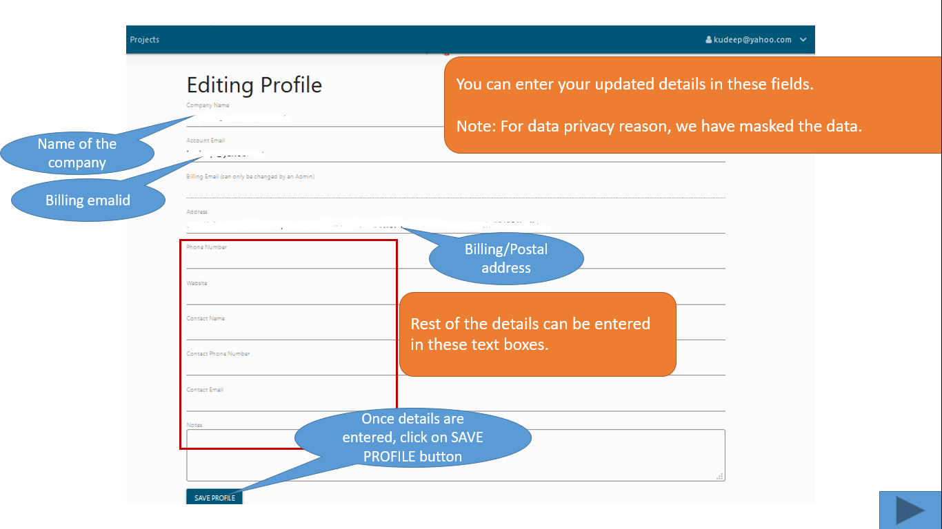 How To Update Profile