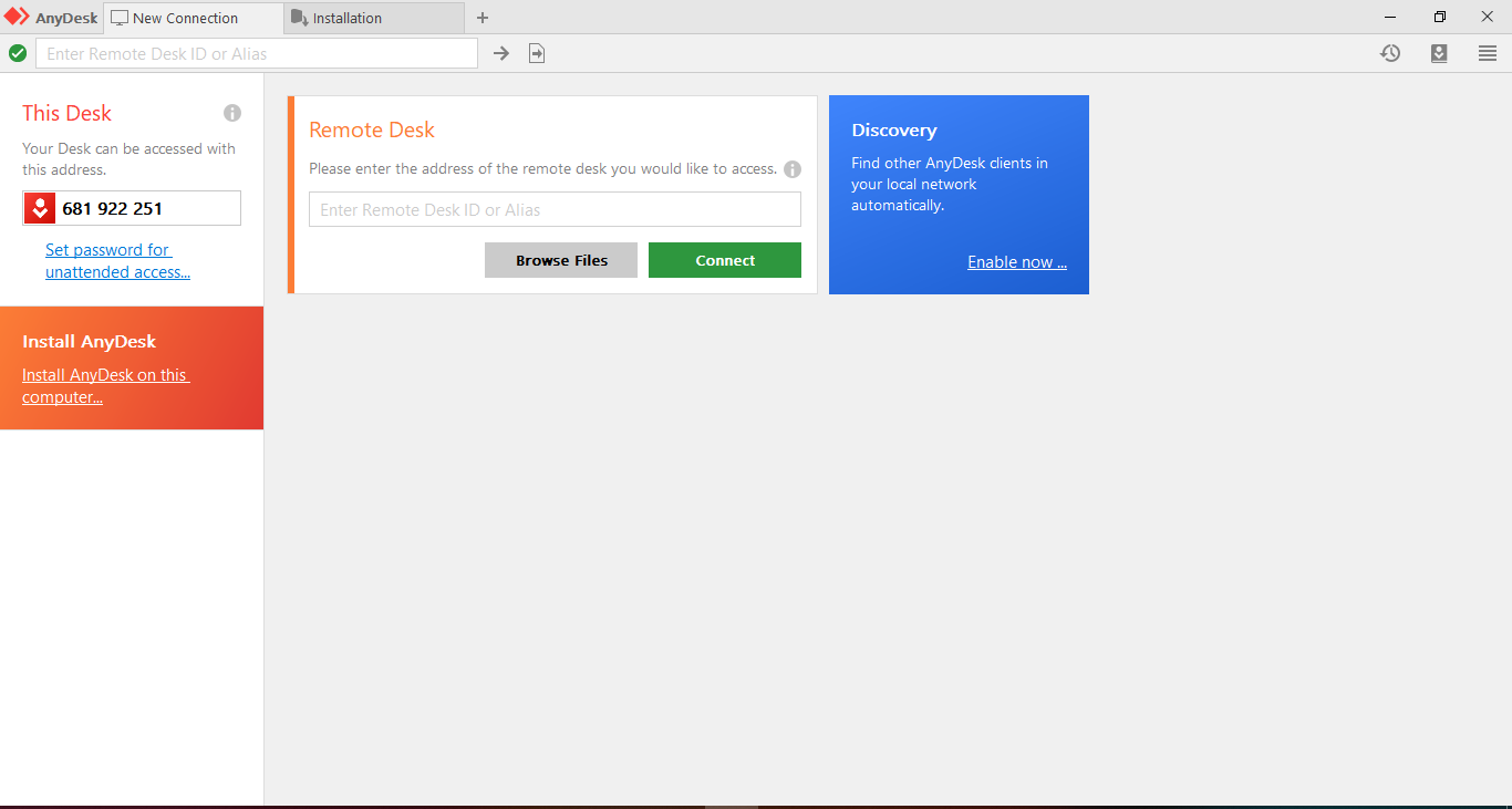 AnyDesk Installation and Setup/Remote Support