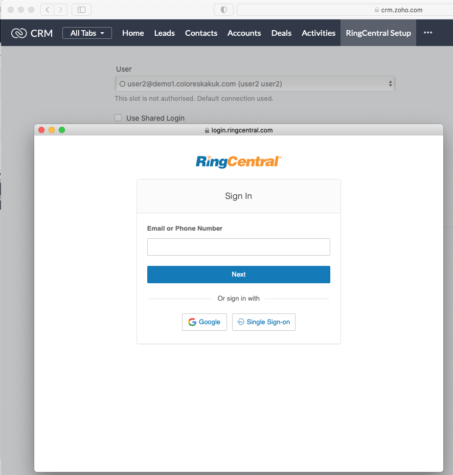 Install documentations of our RingCentral Messaging Ring Central SMS