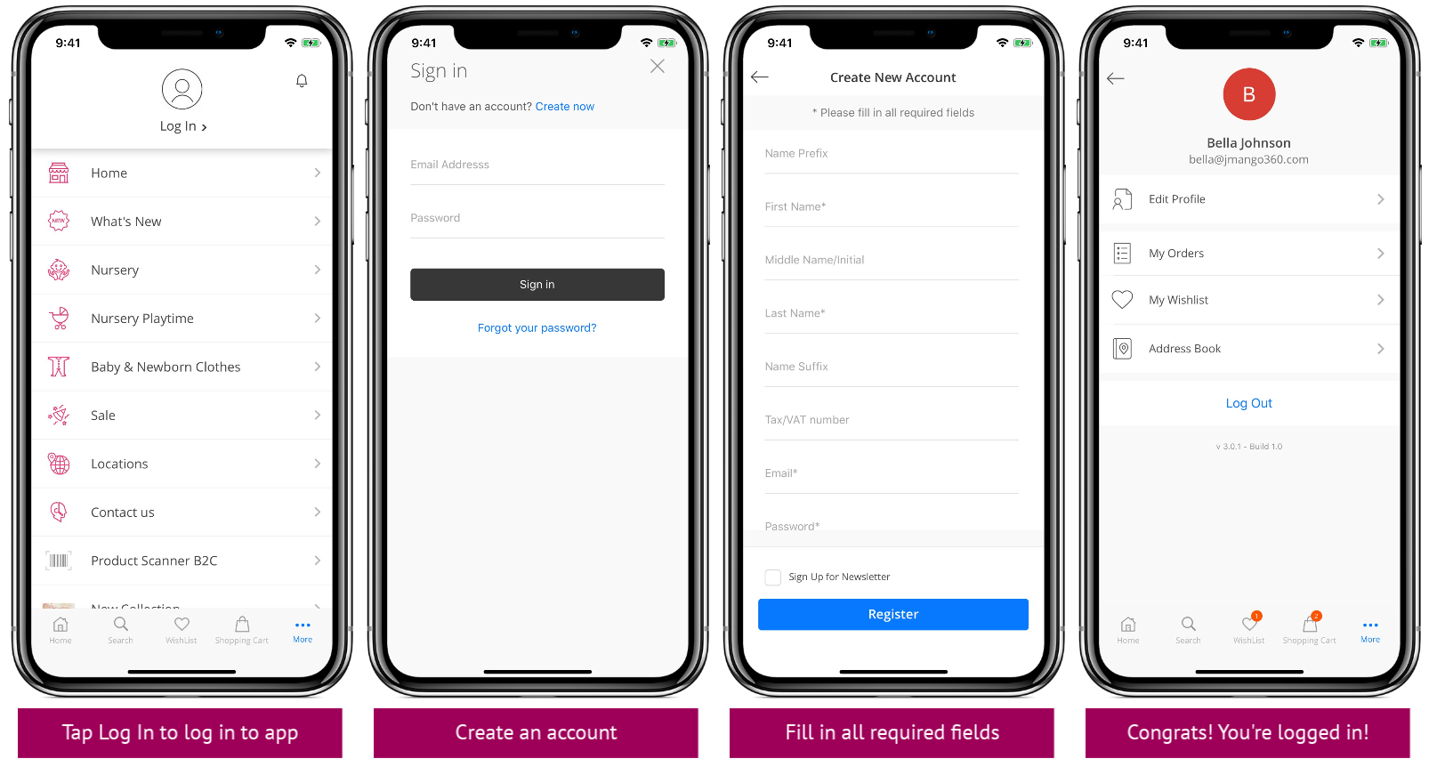 Take a first look at your app