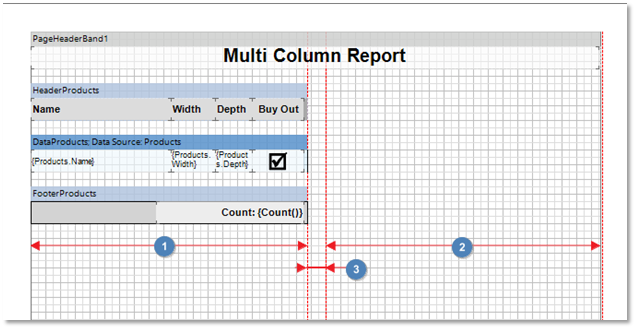Creating Multi Column Reports In Report Designer