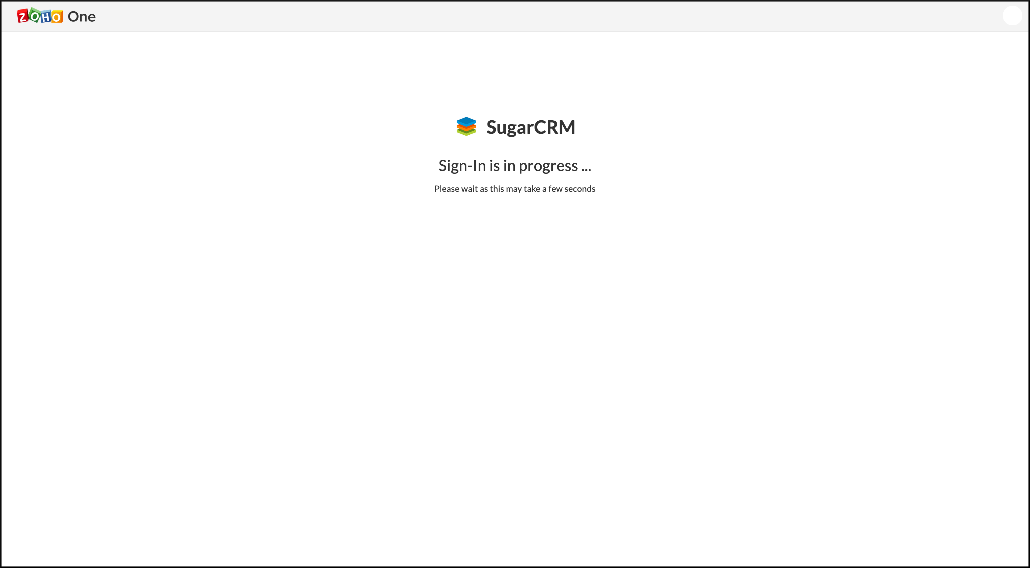 Signing in to SugarCRM with SSO