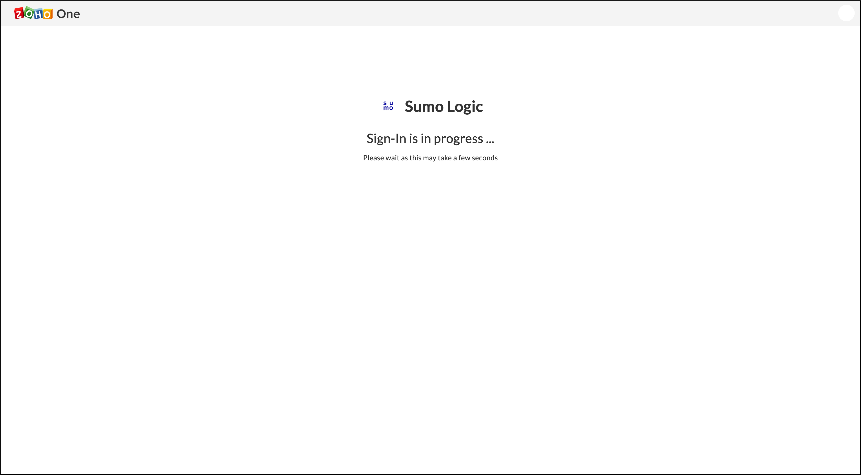 シングルサインオンによるSumo Logicへのサインイン
