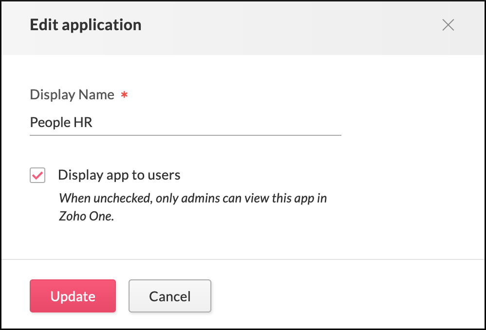 Displaying PeopleHR to all users