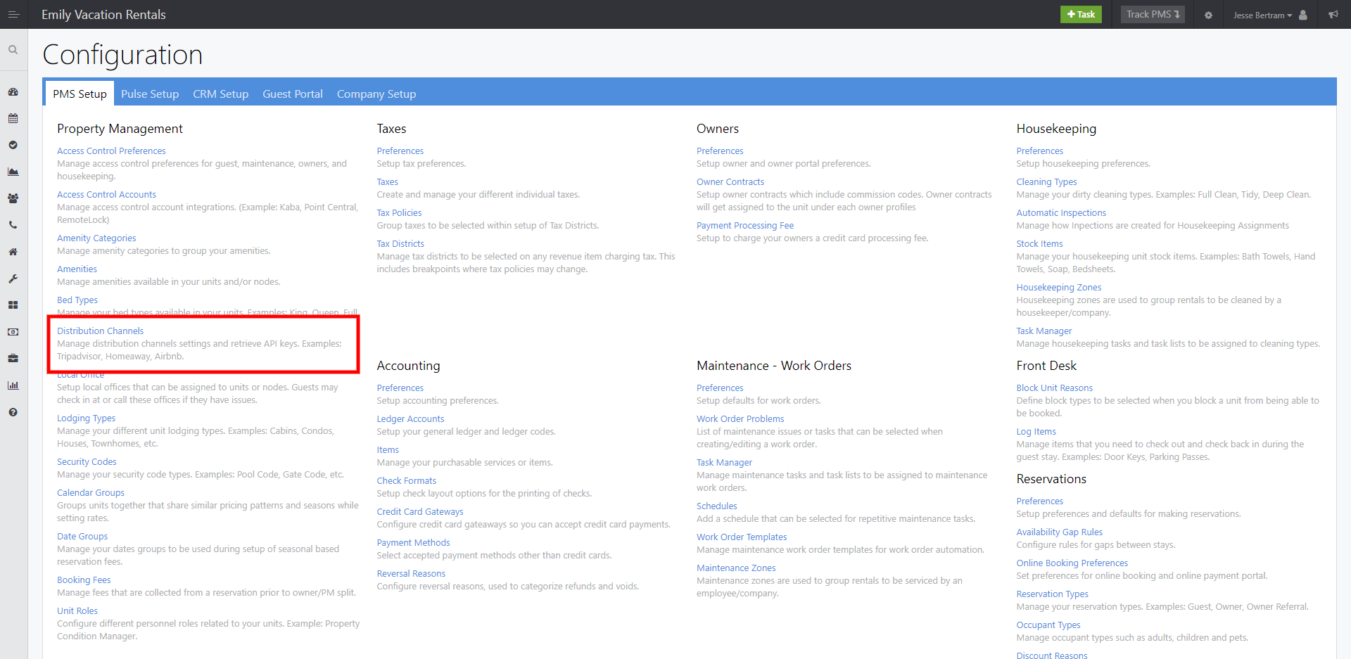 How to connect PriceLabs to Track Hospitality