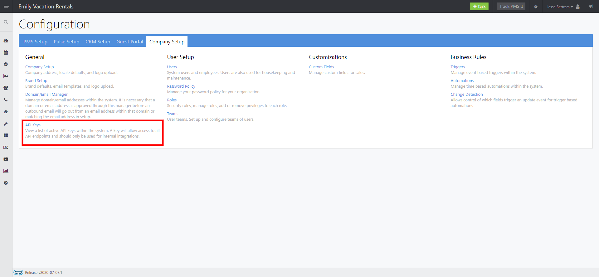 How to connect PriceLabs to Track Hospitality