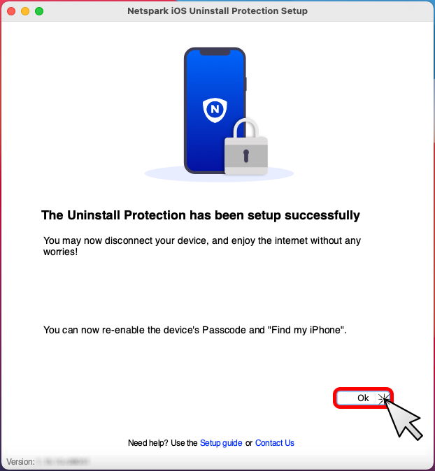 Setting Up the Uninstall prevention for iOS