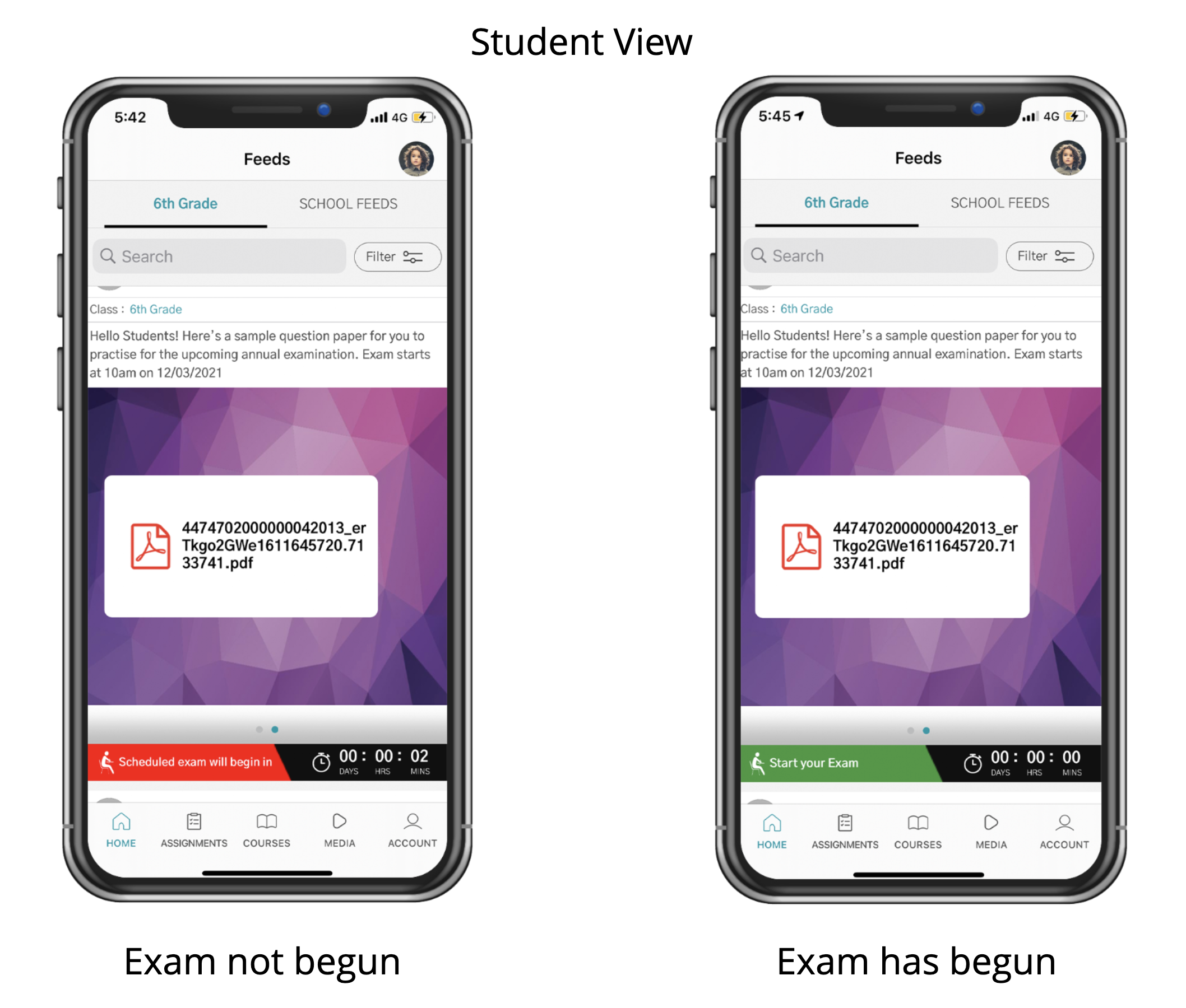 proctored exams enhancements