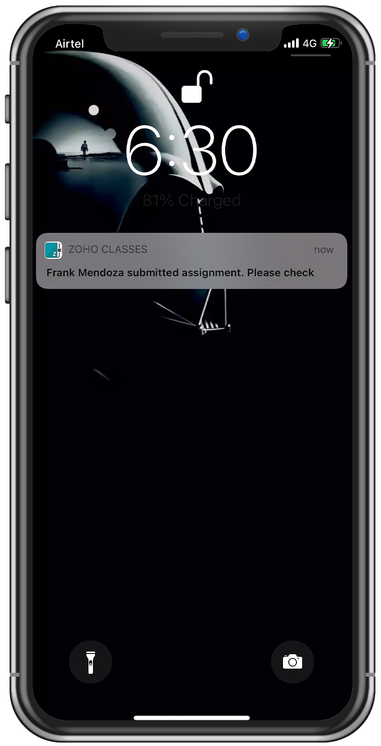 teacher notifications