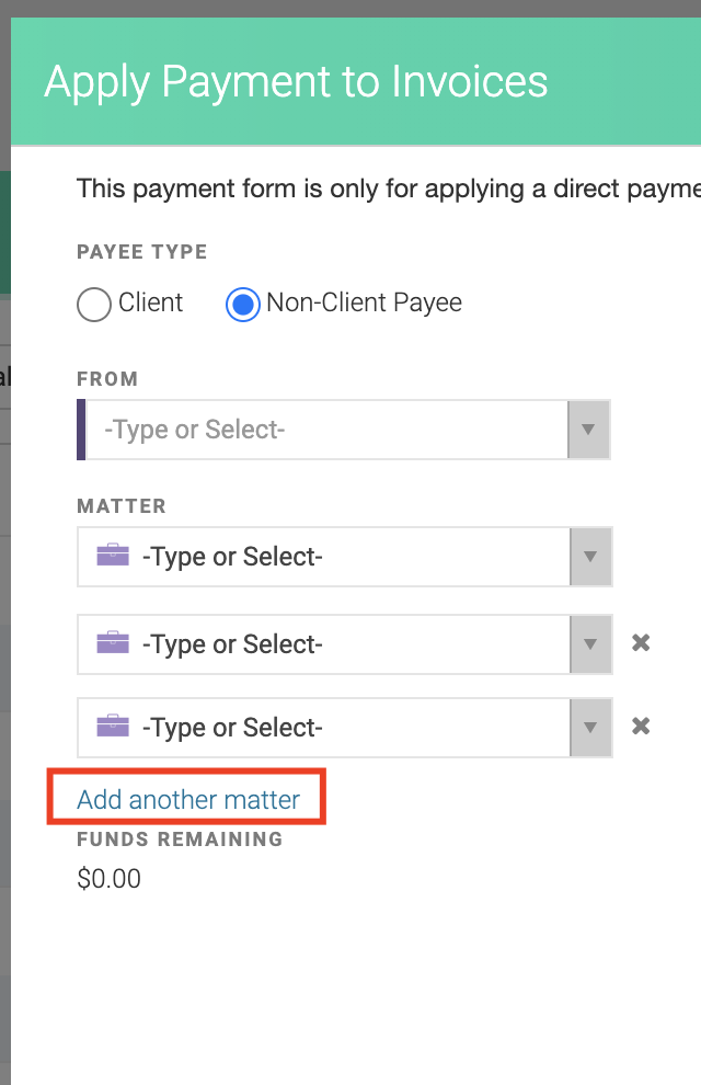 How do I pay multiple invoices for different clients at the same time?