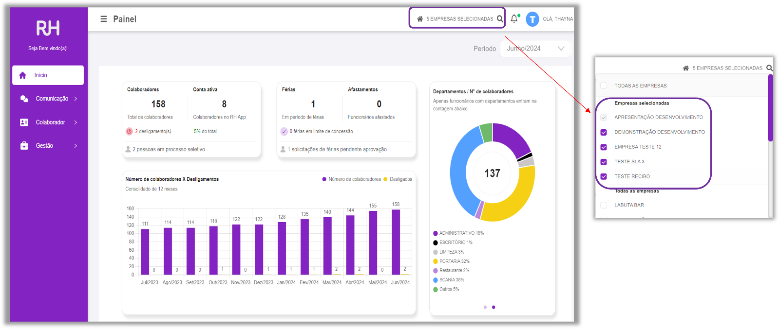 Interface gráfica do usuário, Aplicativo, TeamsDescrição gerada automaticamente