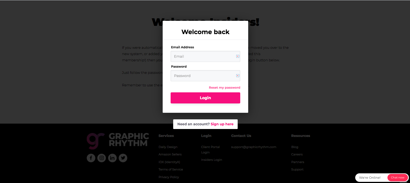 How To Login To Insiders Formerly Inner Circle If You Didn t Receive 