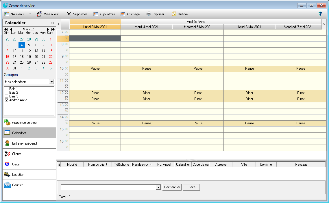 Comment créer des calendriers