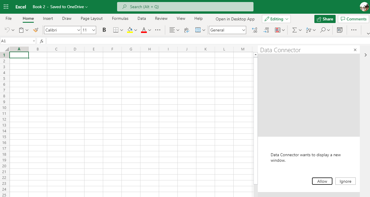 Installing the Microsoft Excel addin