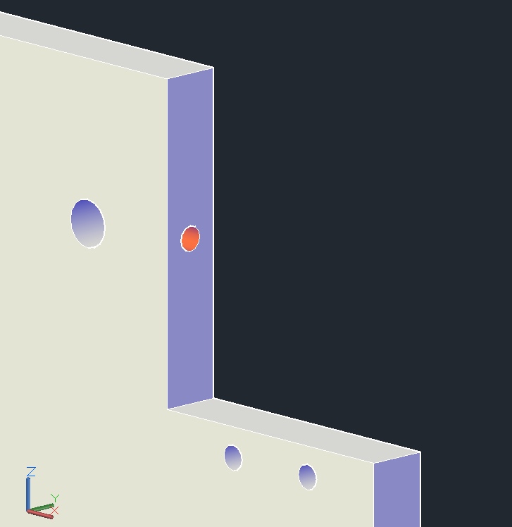 Fig. 7 - Conceptual Drawing Showing Machining to be Re-Engineered in Red
