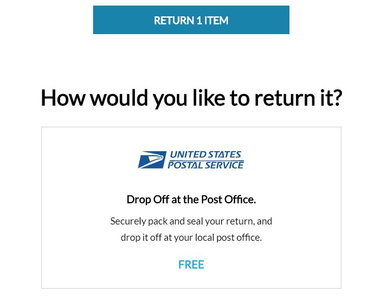 How Can I Return An Item?