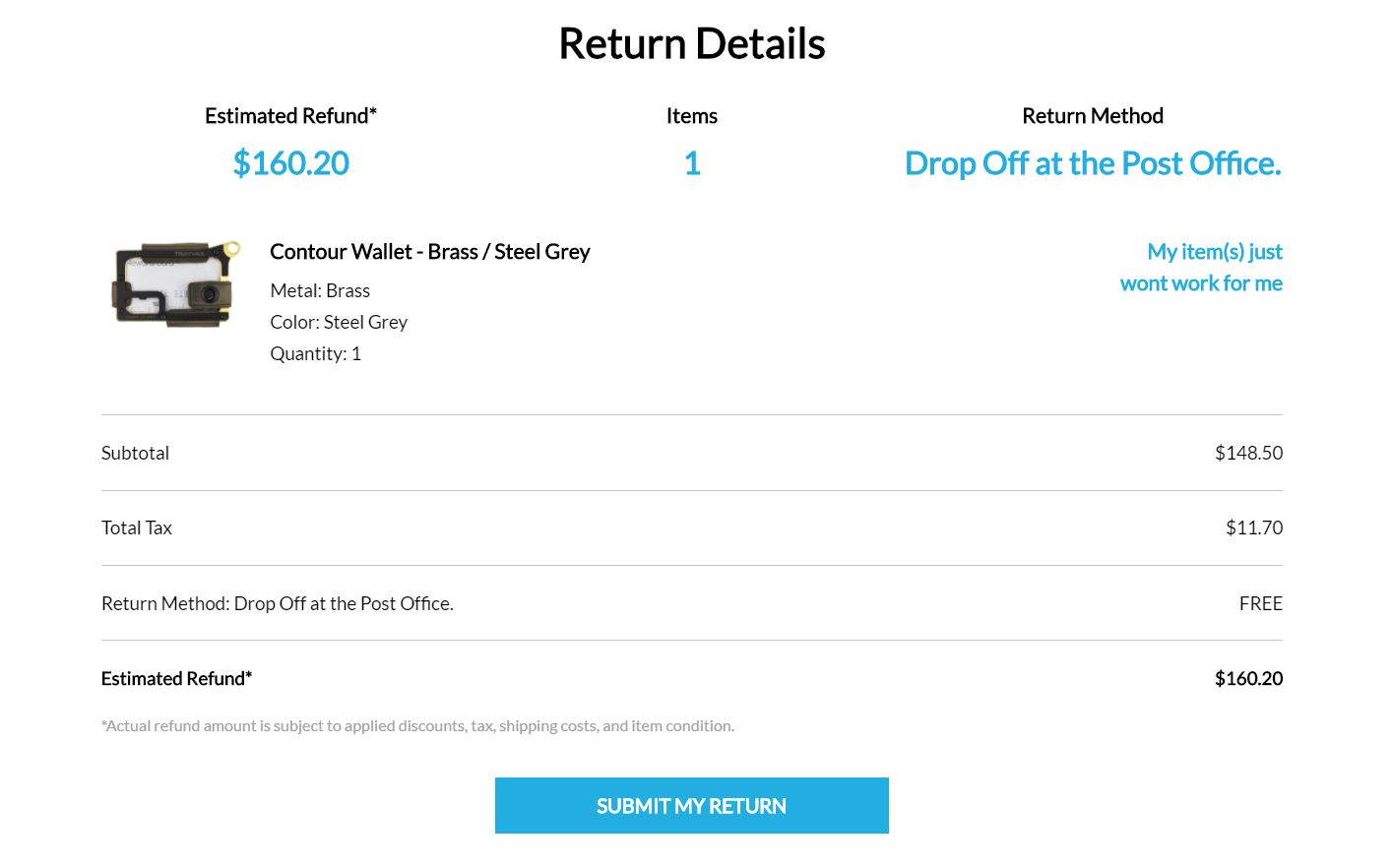 How Can I Return An Item?