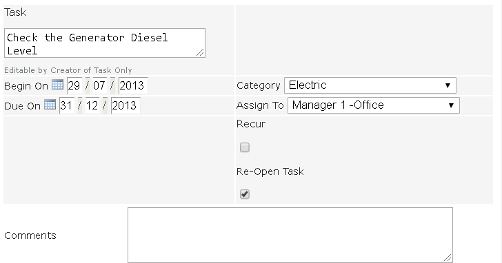 How to re-open a closed task