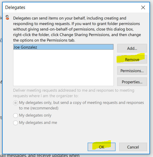 IT033 ASI Outlook Deligate Access