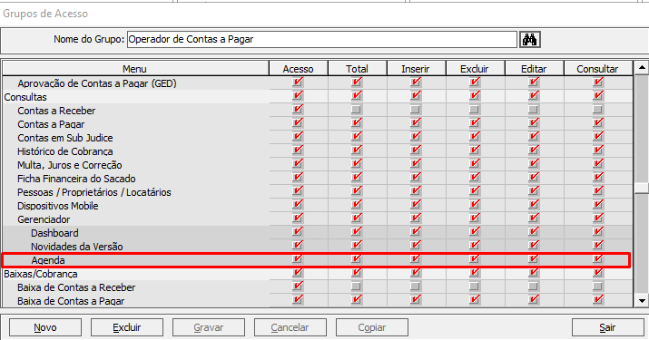 Interface gráfica do usuário, Aplicativo, Tabela, ExcelDescrição gerada automaticamente