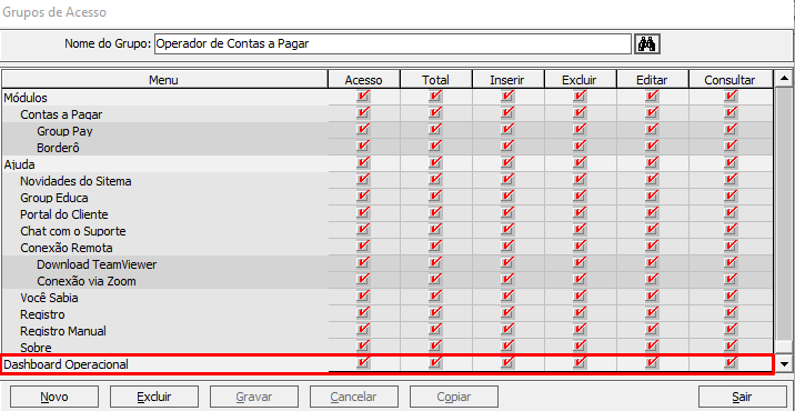 Interface gráfica do usuário, Aplicativo, TabelaDescrição gerada automaticamente