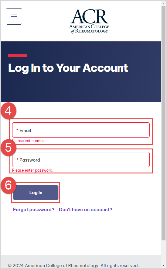 A screenshot of a login screenAI-generated content may be incorrect.