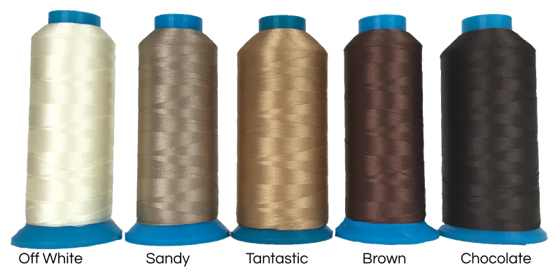 Brown Custom Embroidery Thread Colors