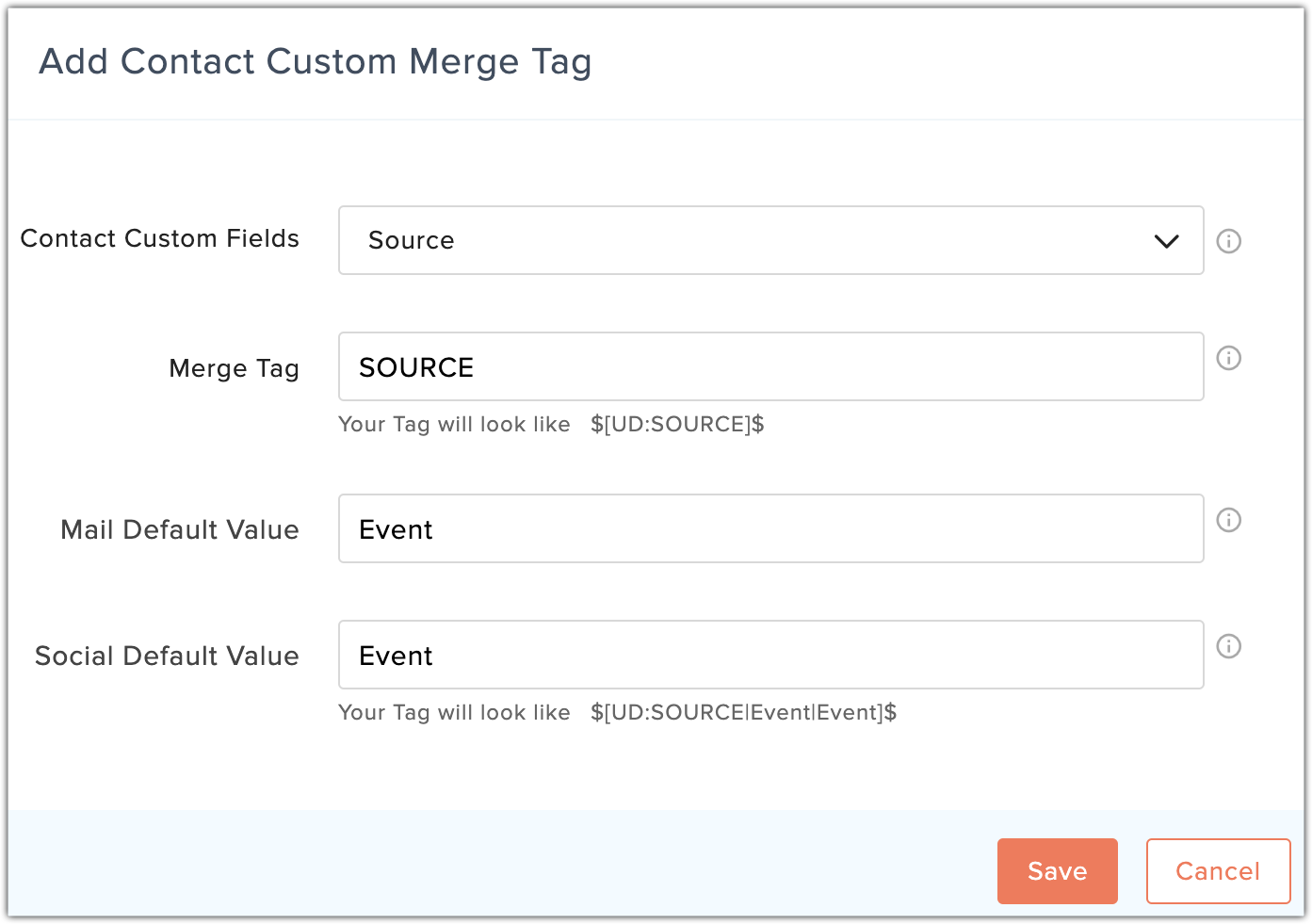 add custom tag