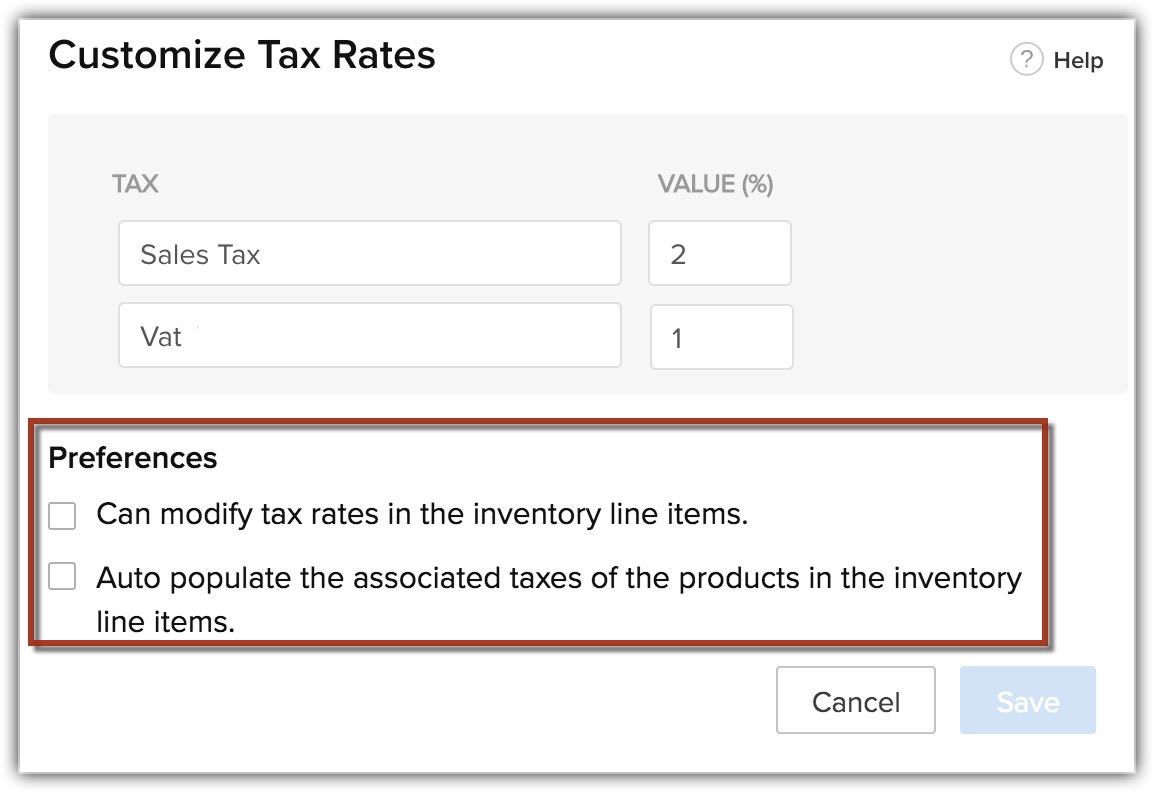 Modifying Special Fields Online Help Zoho Crm