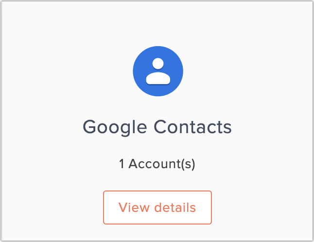 contacts view details