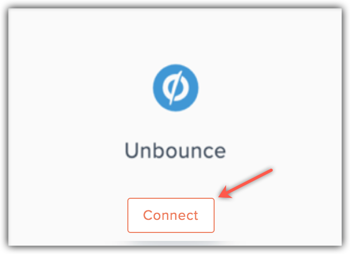 connect with unbounce
