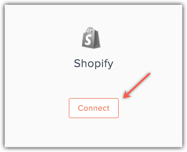 connect with shopify