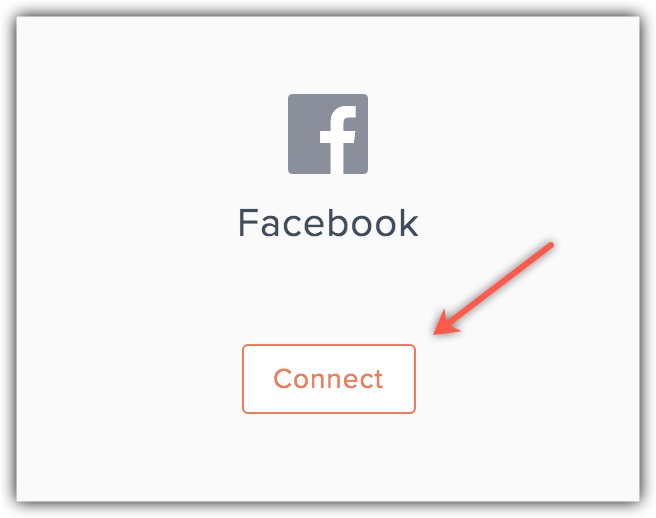 connect with facebook