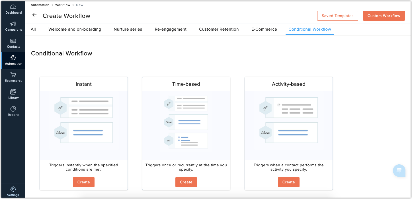 create time based workflow