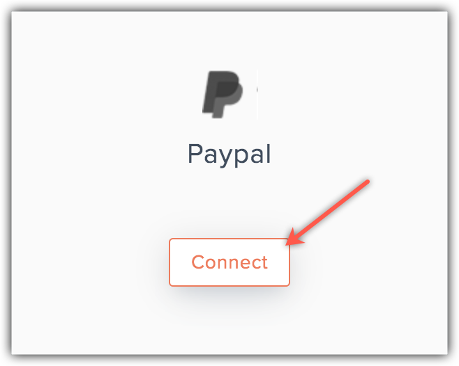 connect with paypal