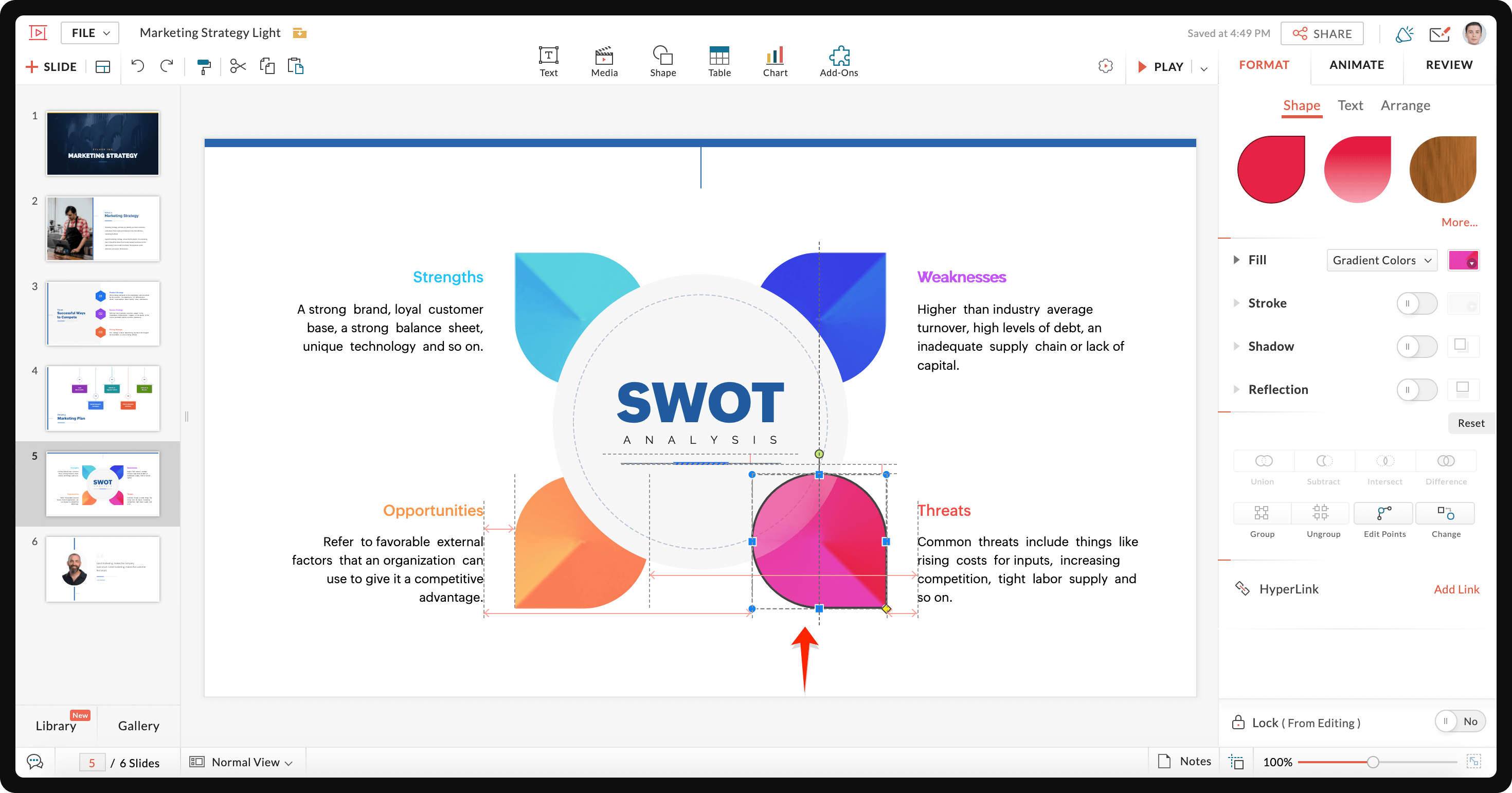 Align and distribute 