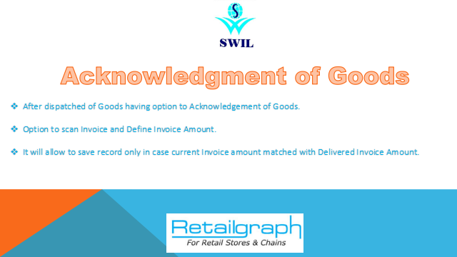 Acknowledgment of Goods