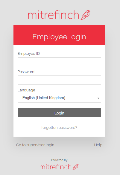 Logging in and out as an Employee