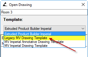 Figure 1 - Drawing Template
