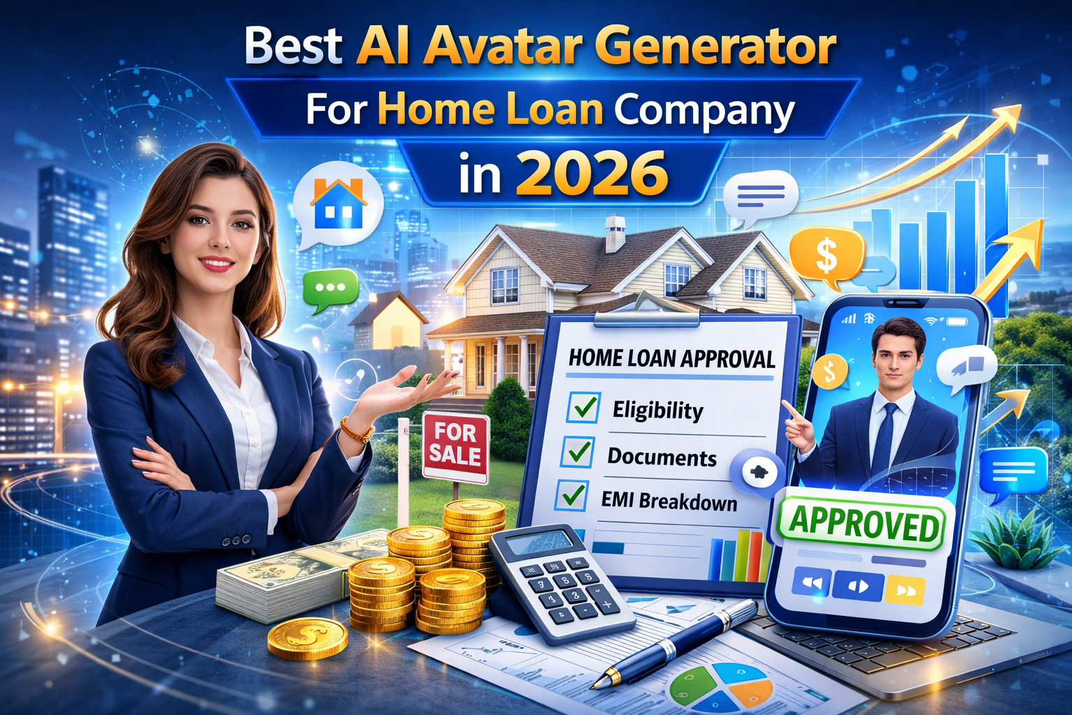 Best AI Avatar Generator For Home Loan Company