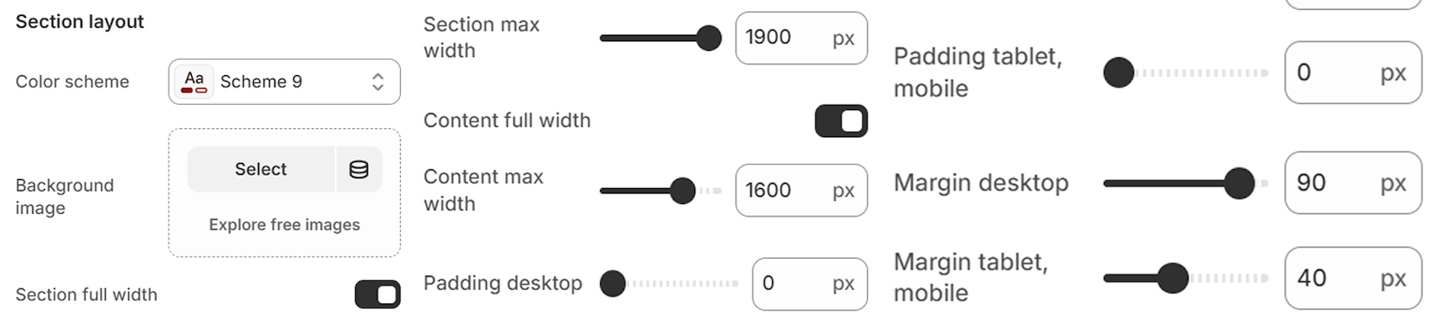 Docket Preset of Azzel Theme - Blog post config