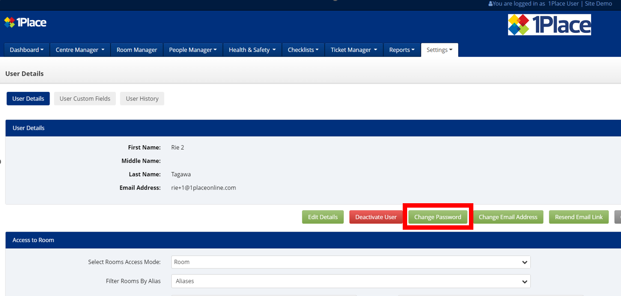 How Do I Reset User Passwords